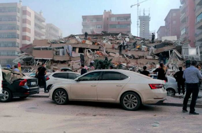 Primeras imágenes: Daños tras el potente terremoto que sacudió Turquía y Grecia