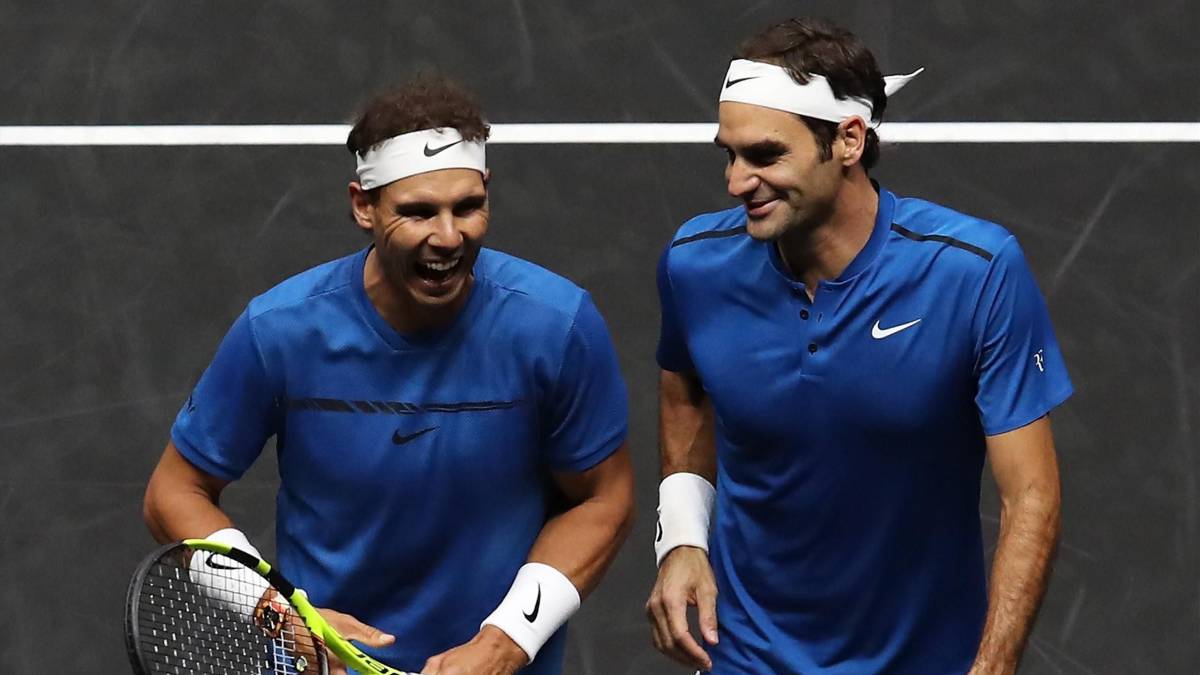 Federer y Nadal protagonizan una divertida parodia