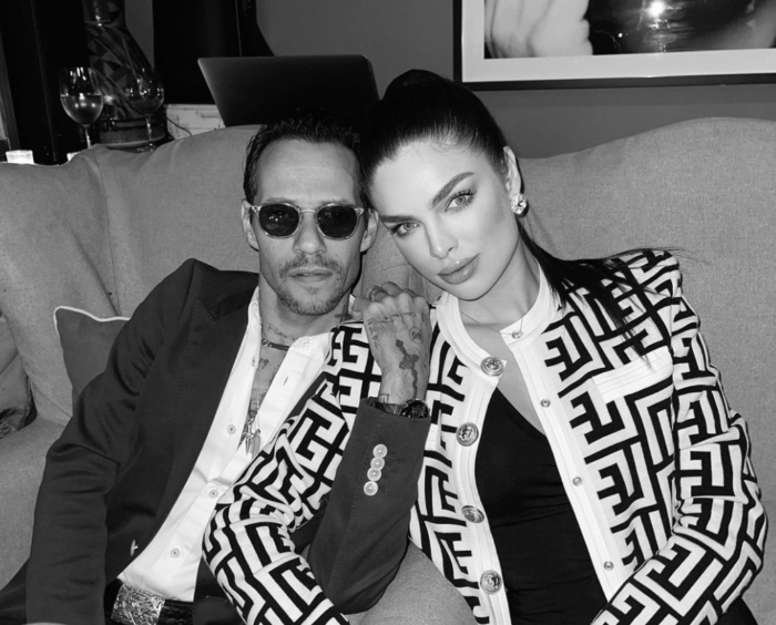 Marc Anthony y su novia, invitados de lujo de Christian Nodal
