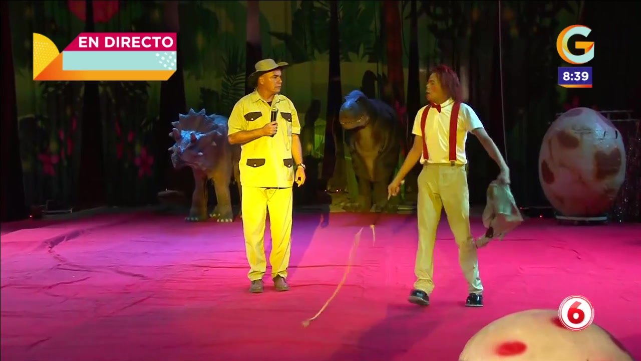 Familias ya pueden disfrutar del circo que tiene un show con dinosaurios |  Repretel
