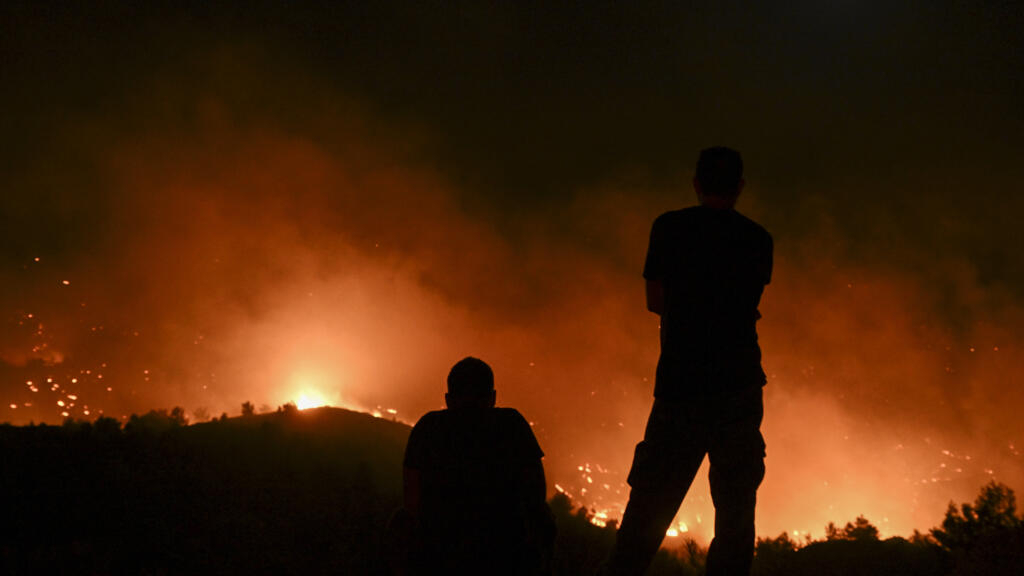 Incendios en Rodas, Grecia, el 23 de julio de 2023.